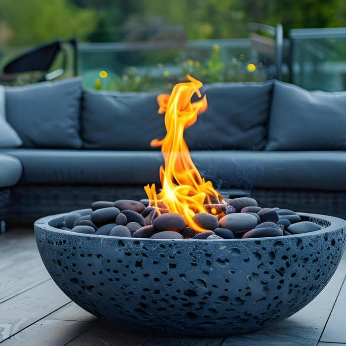 Round Concrete Fire Pit – The Heart of Every Gathering