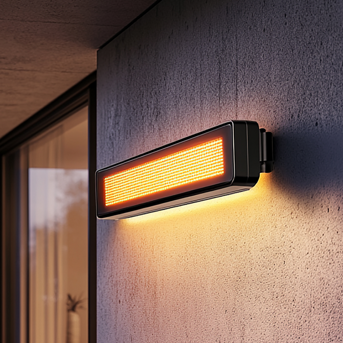 Wall-Mounted Infrared Patio Heater